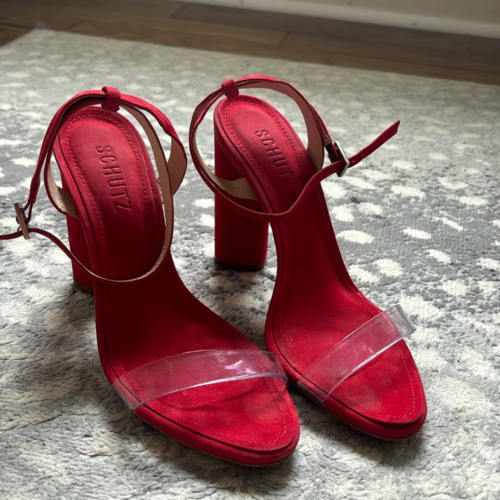 Schutz red heels